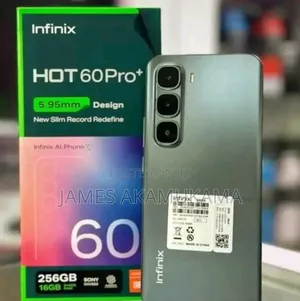 New Infinix Hot 60 Pro+ 128 GB Black