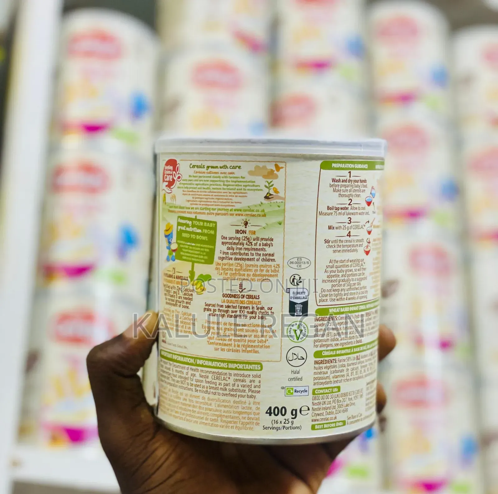 Cerelac Wheat With Baby Milk