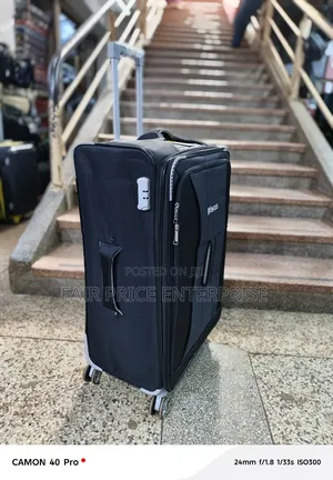 Coeur Cloth Suitcases. Medium Size