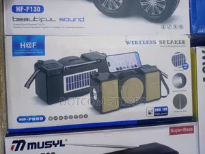H at F Hf-F999 Retro Portable Wireless Speaker With Fm Radio.