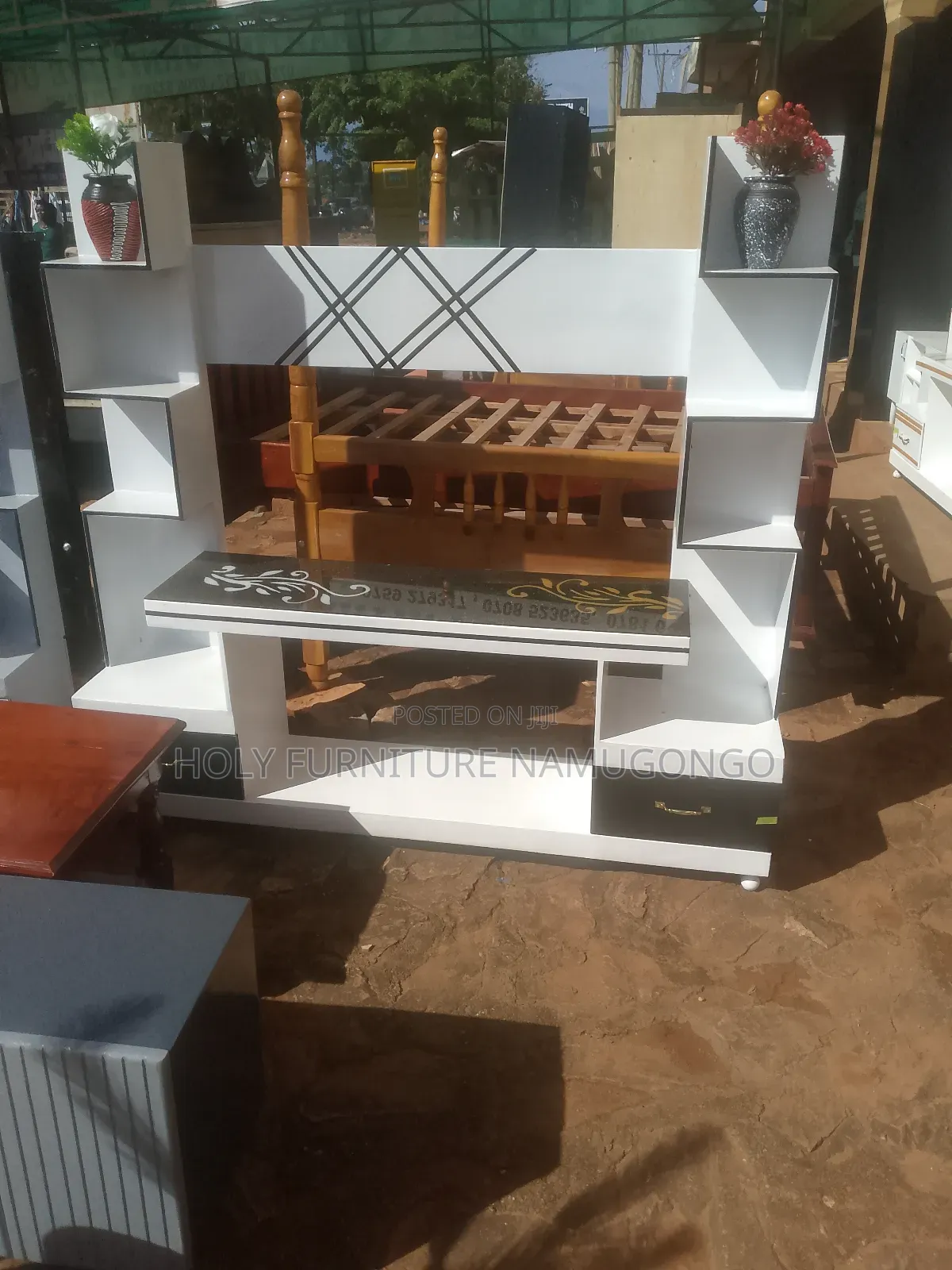 Tv Stand Made Out of Wood