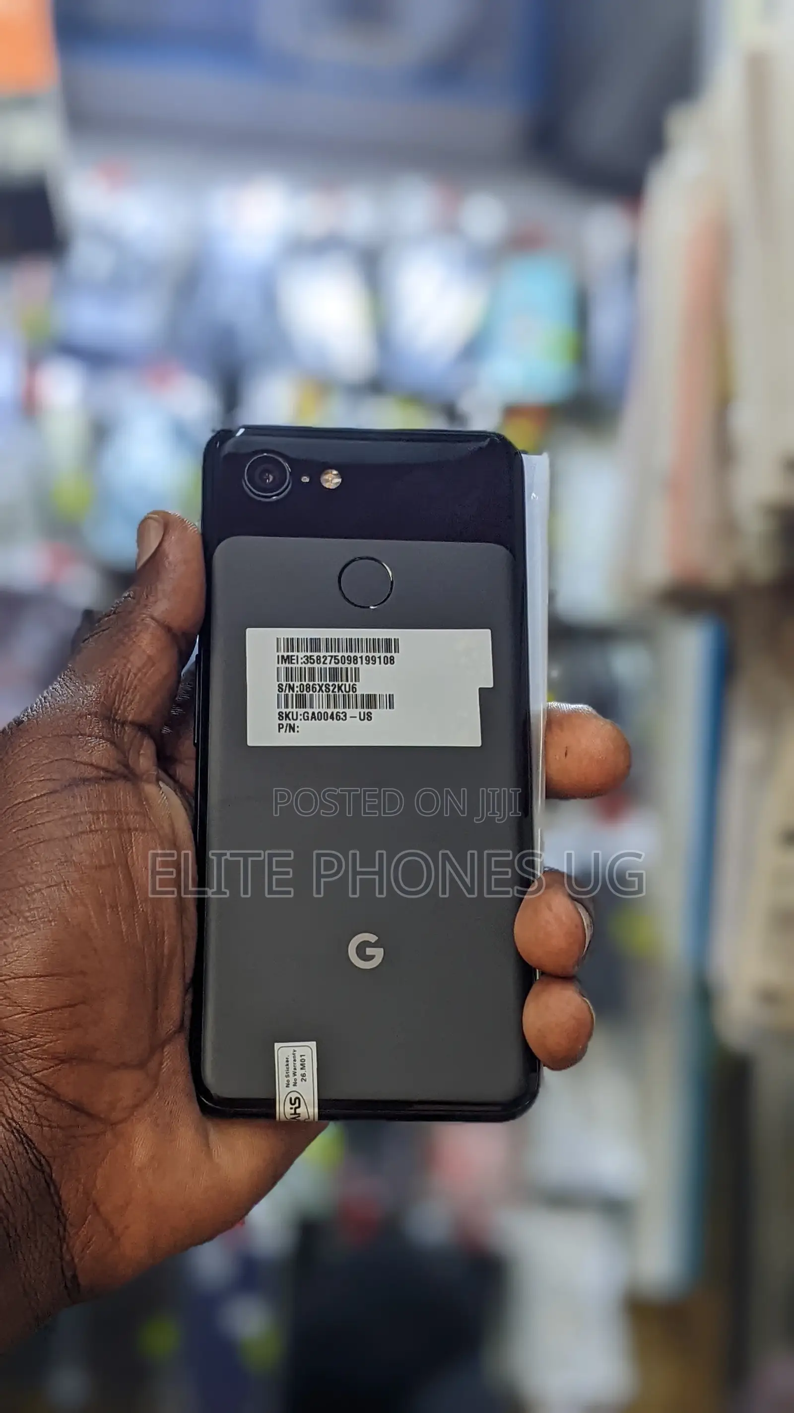 Google Pixel 3 64 GB Black
