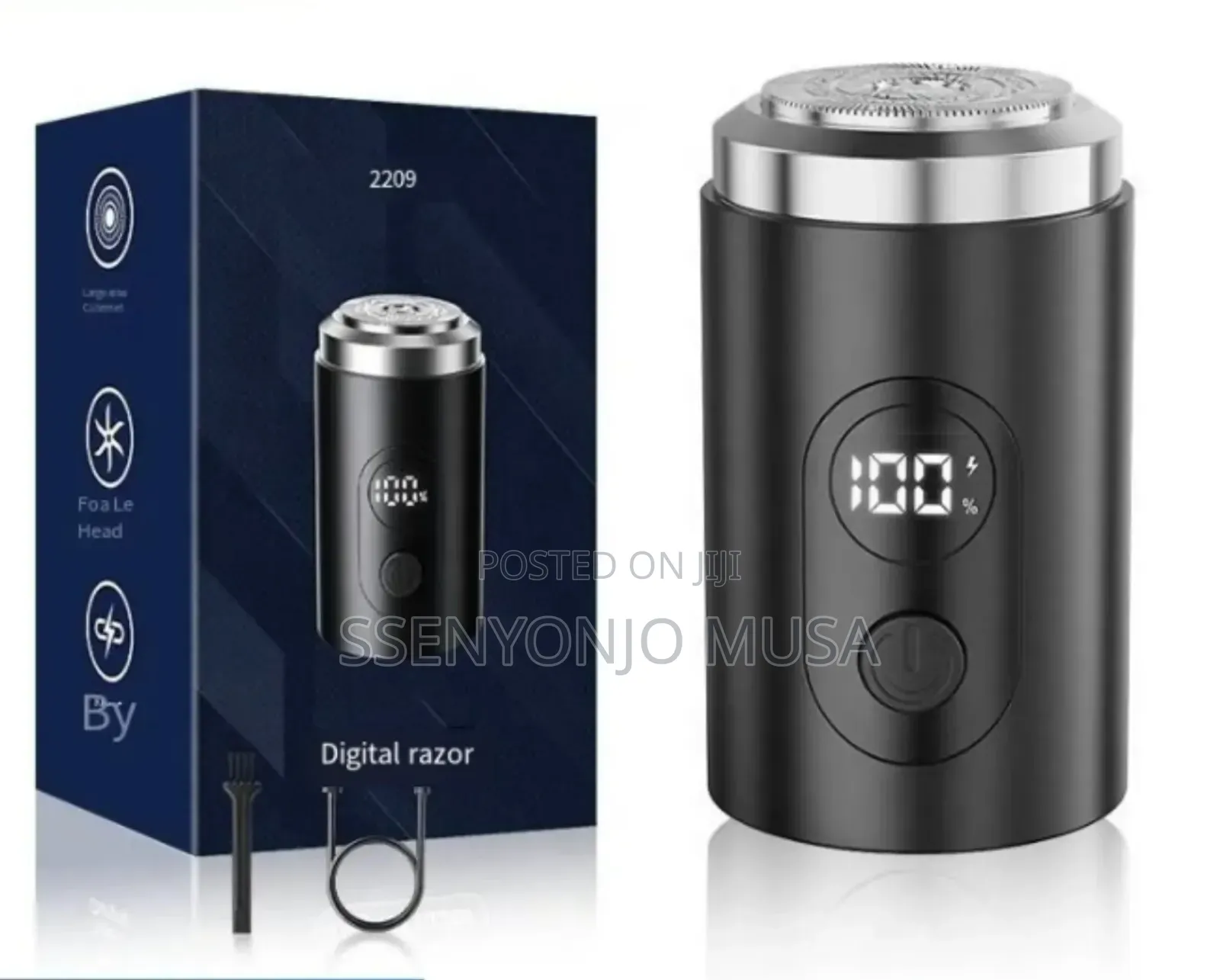Sokany Mini Rechargeable Razor Smoother Shaver – 250mah, Cordless