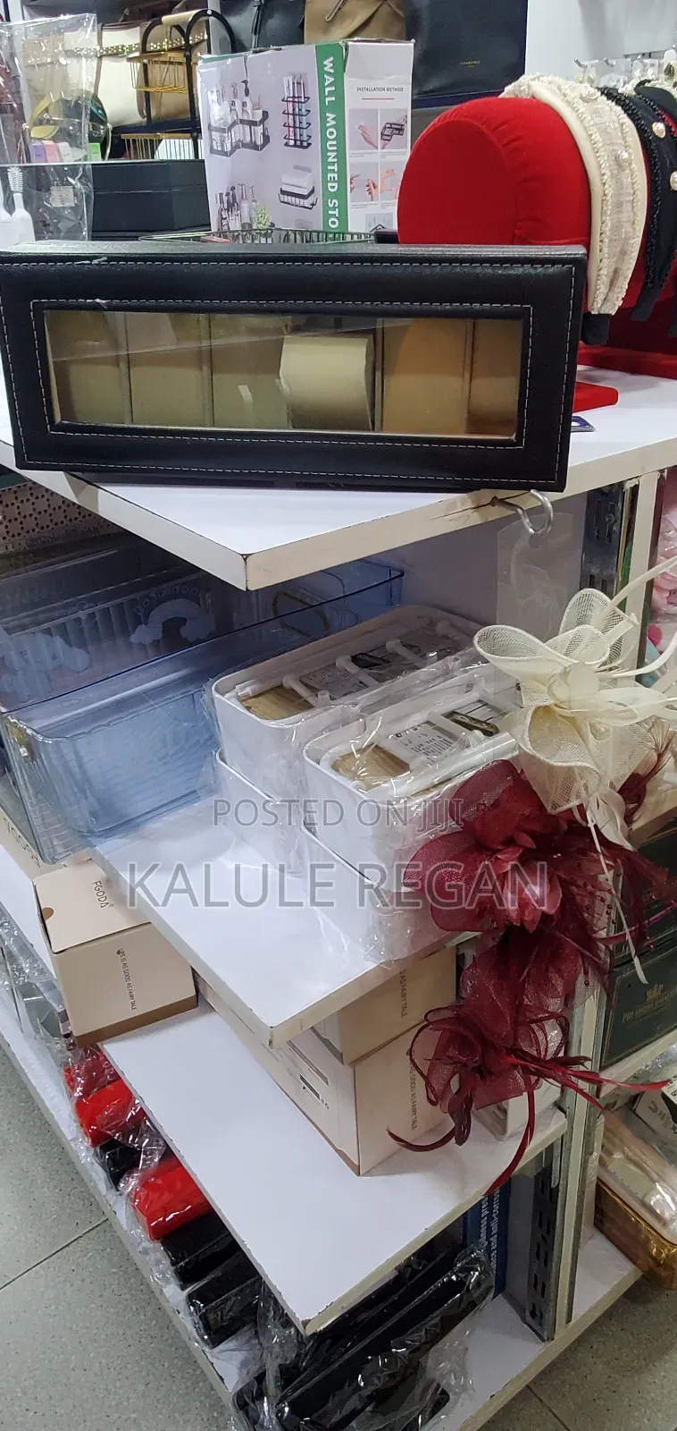 -Slot Watch Storage Box, Jewelry Display Case