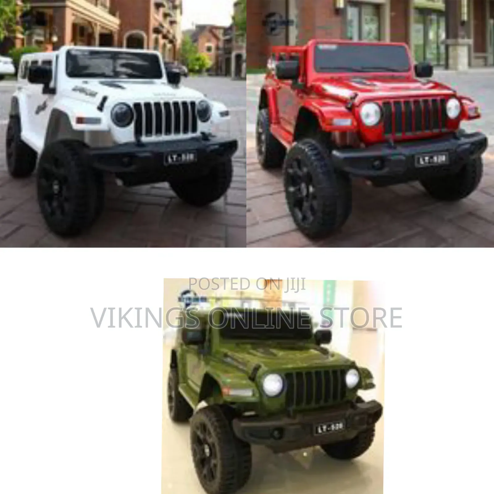 Kids Ride Electric Car for Children, 2 Seater Model Jeep Rubicon