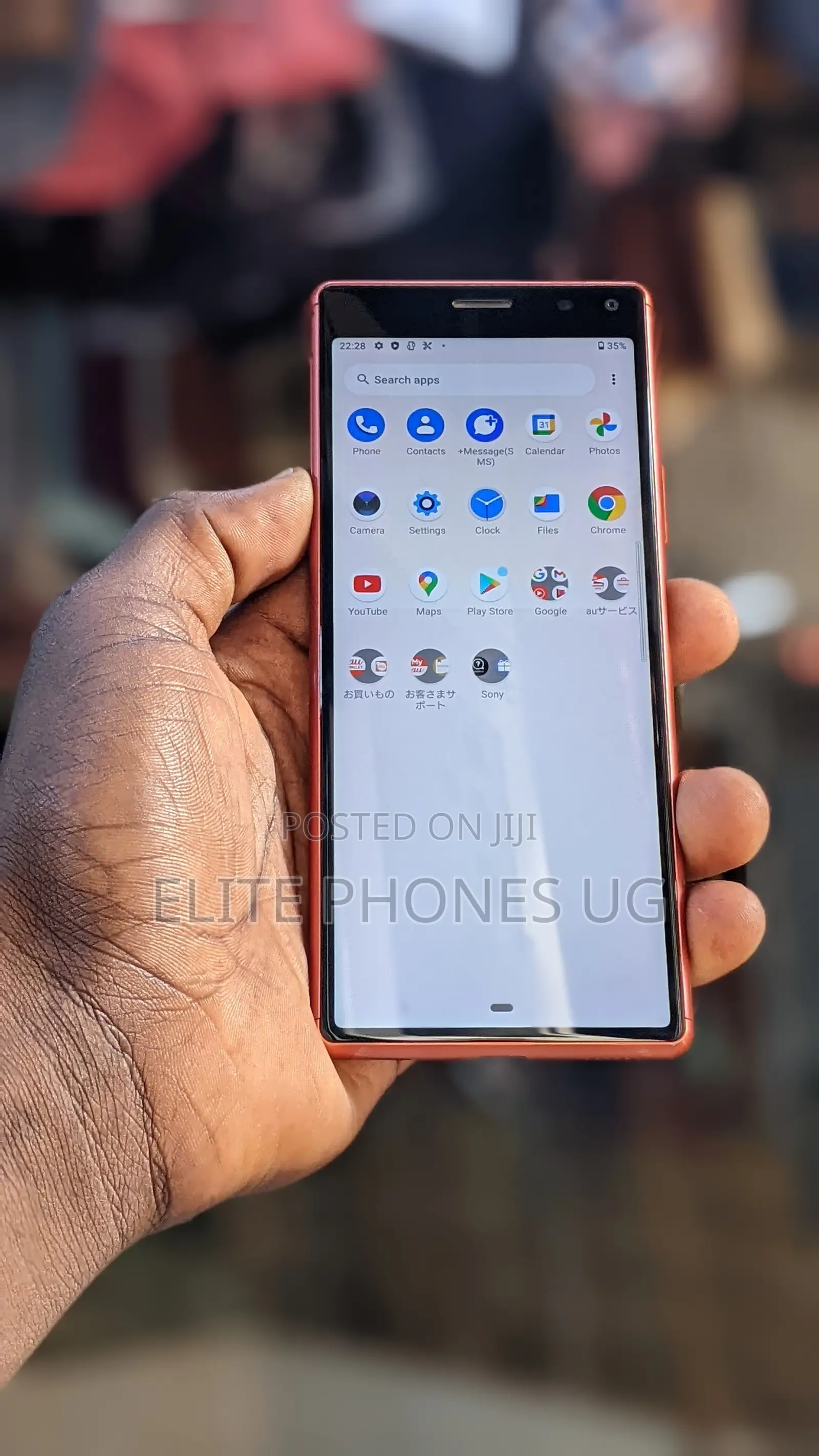 Sony Xperia 8 SOV42 64 GB Red