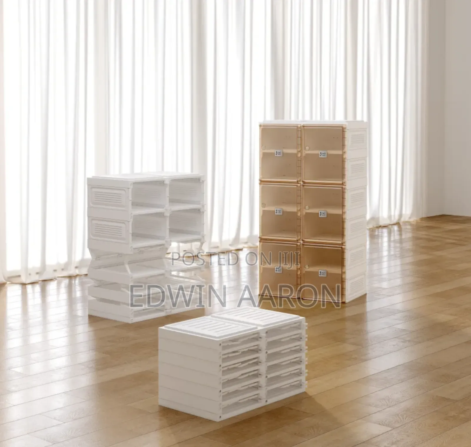 4 Layer Dust Proof Shoe Rack