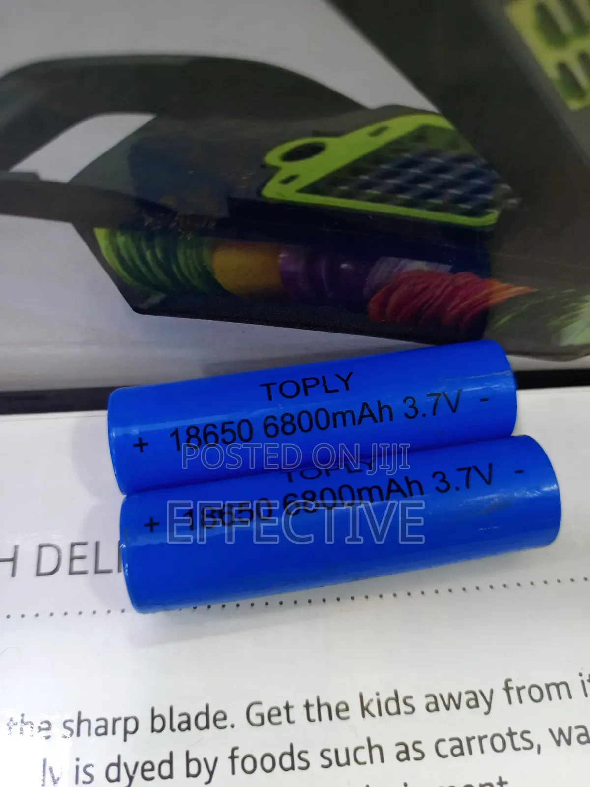 Lithium-Ion Rechargeable Batteries.