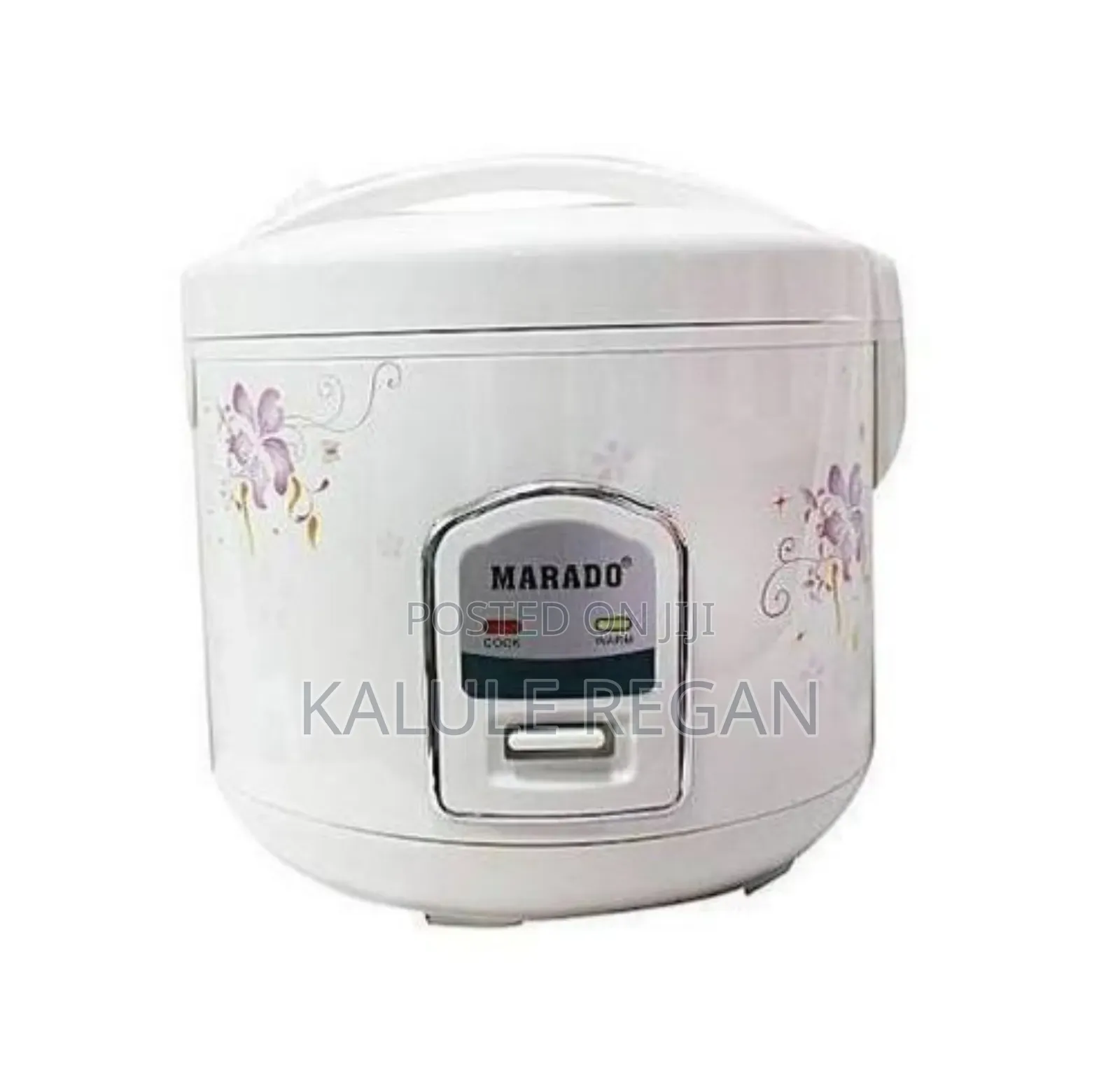 Marado Electric Rice Cooker - 5litres - White,Multcolour