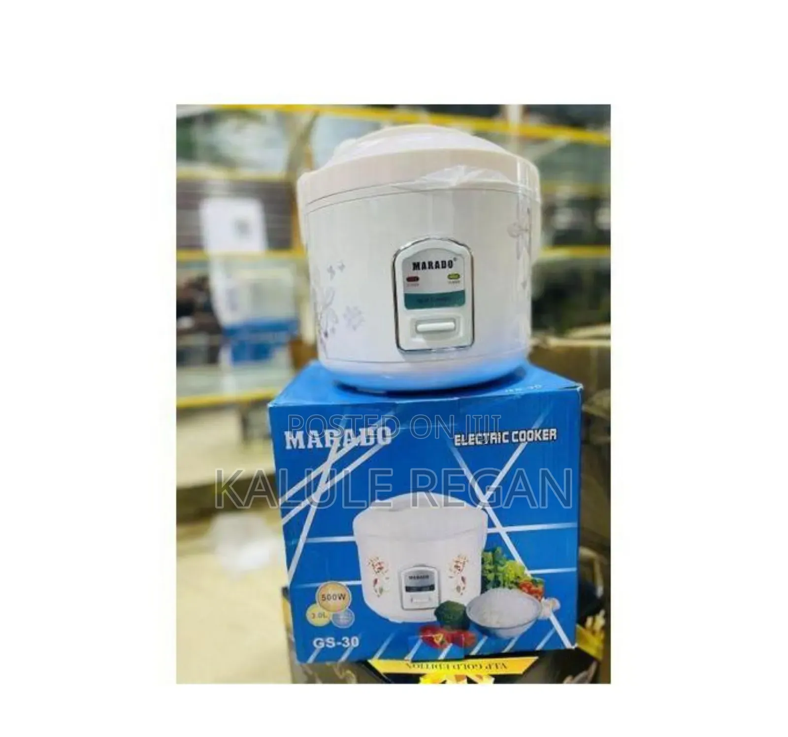 Marado Electric Rice Cooker - 5litres - White,Multcolour