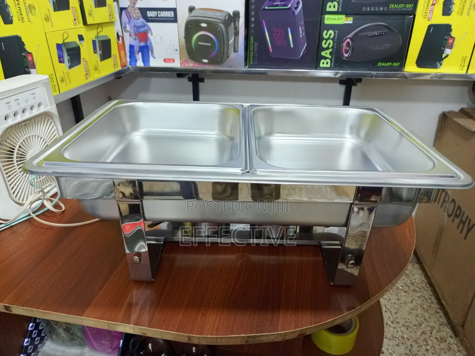 9.5 Litre Rectangular Double Chafing Dish.