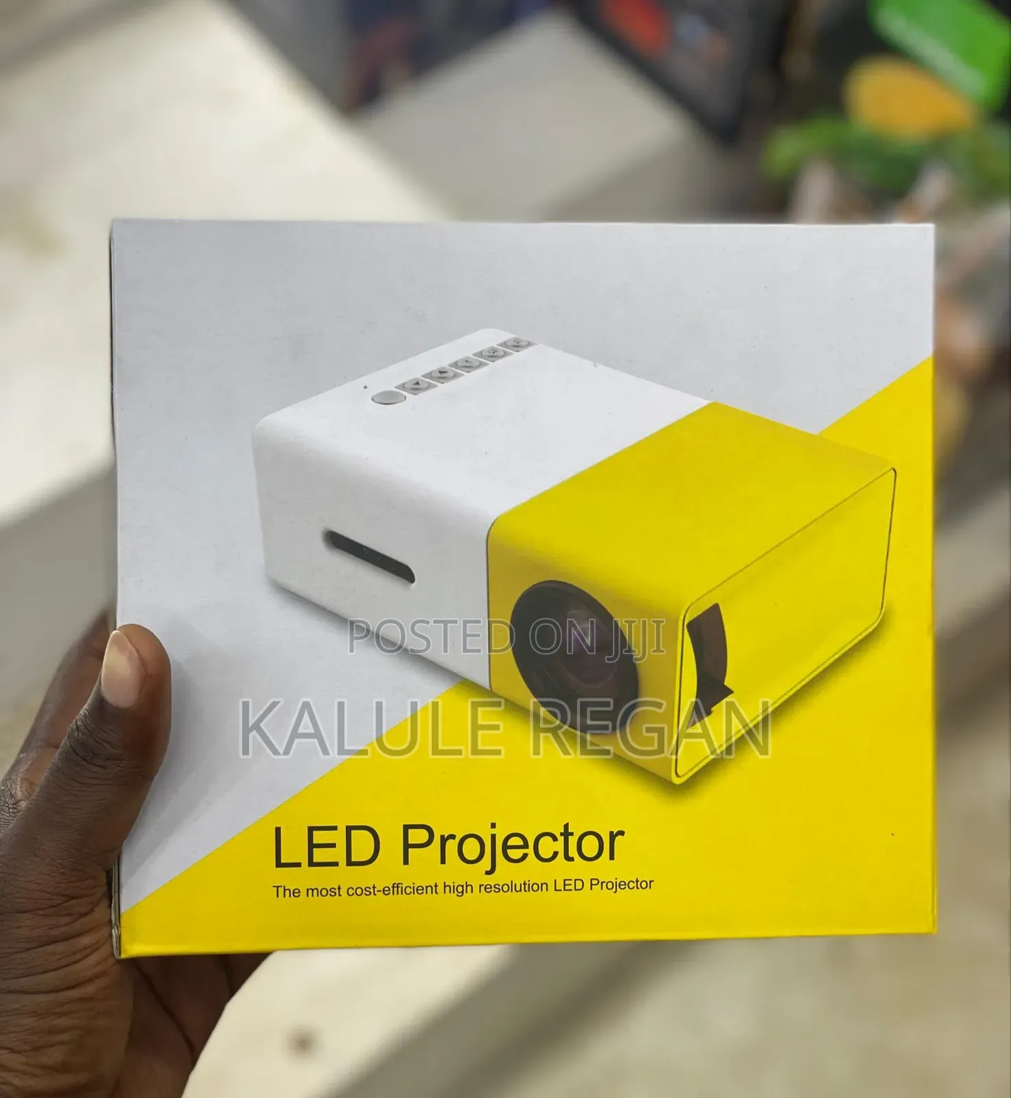 Compact Portable Led Projector - Big Screen Entertainment Anywhere -
