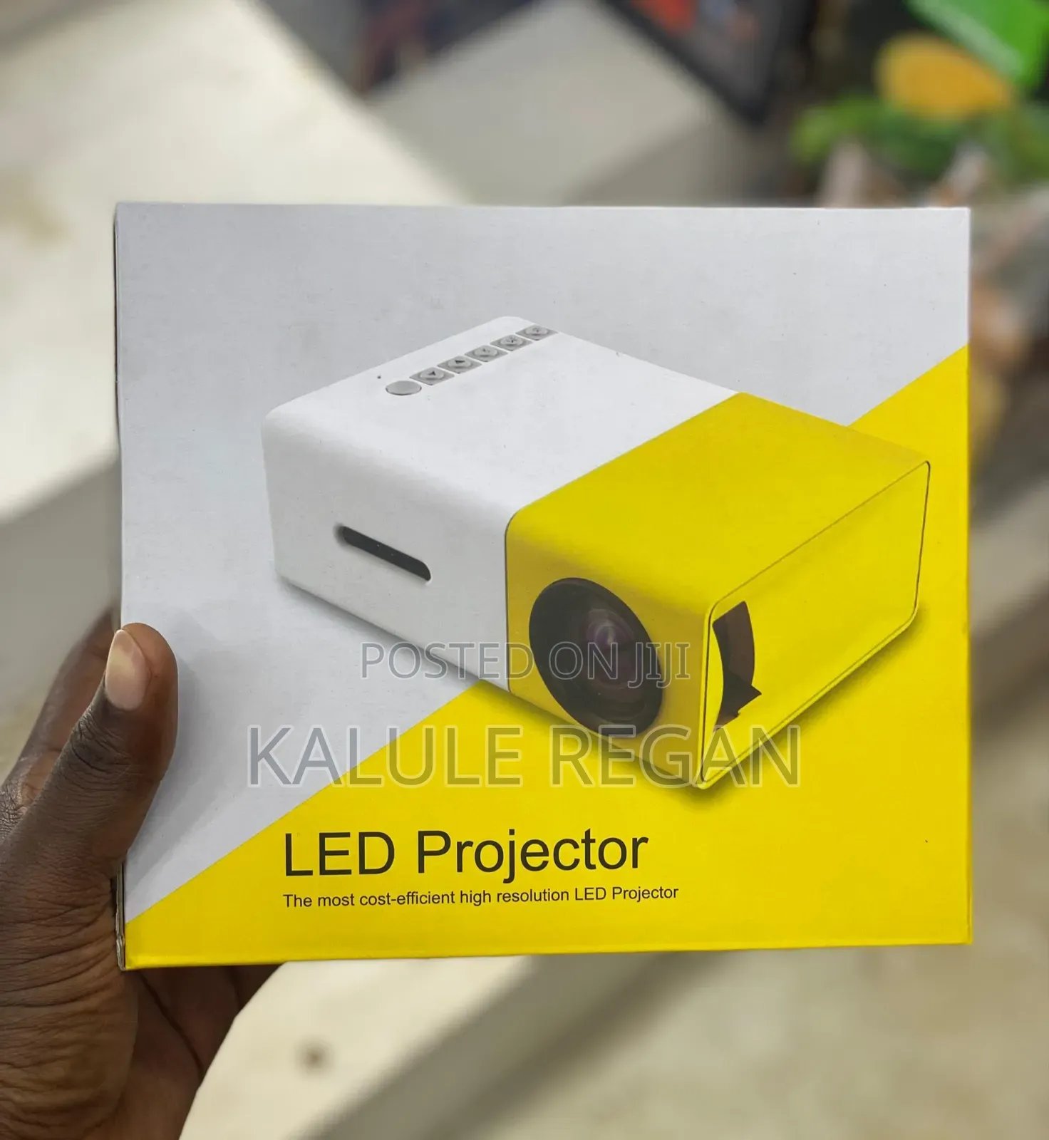 Compact Portable Led Projector - Big Screen Entertainment Anywhere -