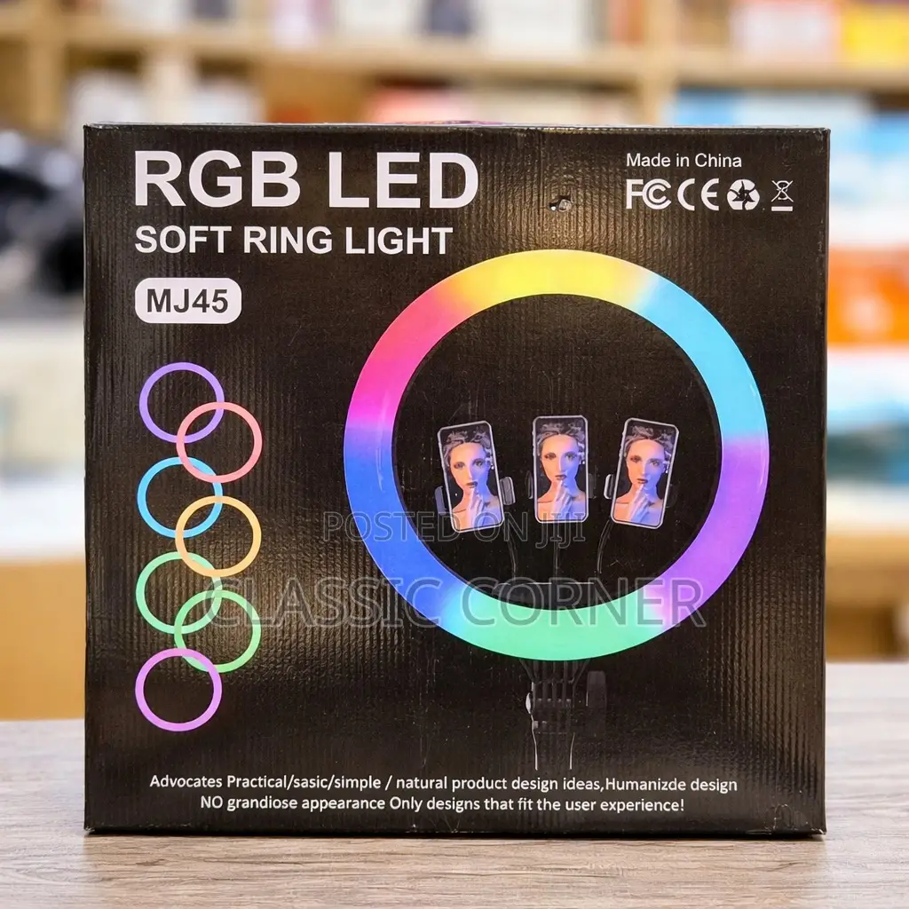 Mj45 18inch RGB Desktop Soft Led Ring Light