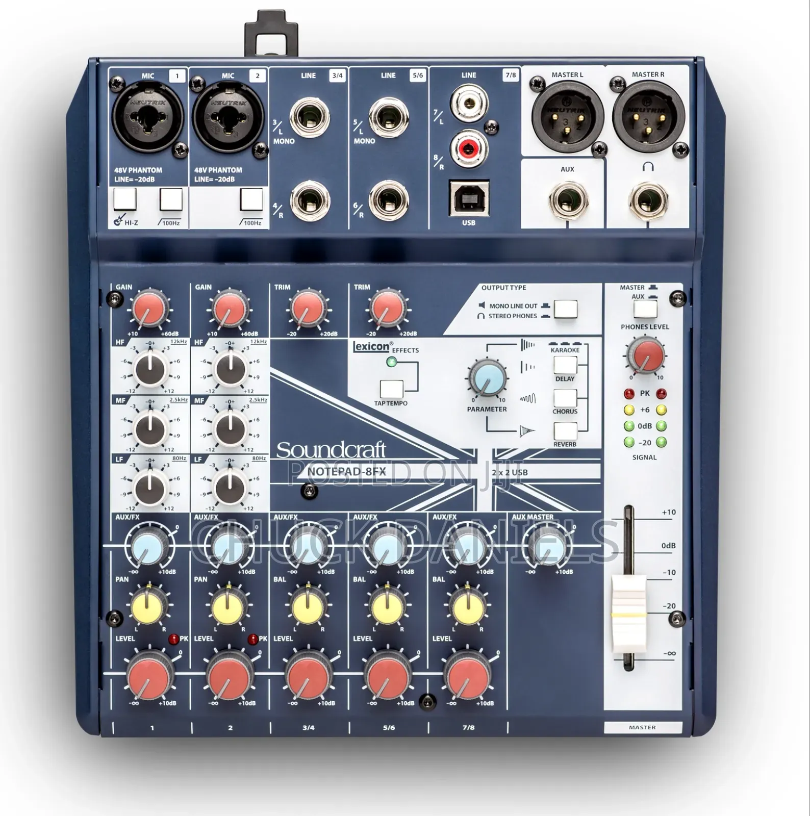 Soundcraft 8 Channel Usb Mixer
