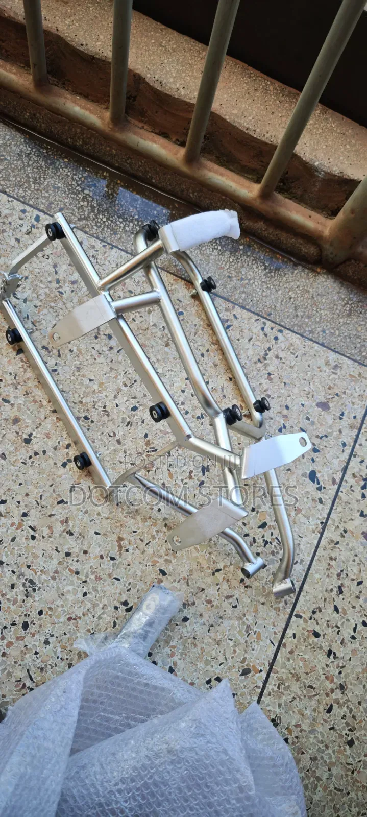 Motorcycle Side Pannier Luggage Rack,