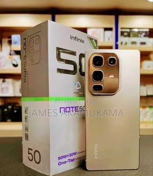 New Infinix Note 50 Pro 256 GB Gold