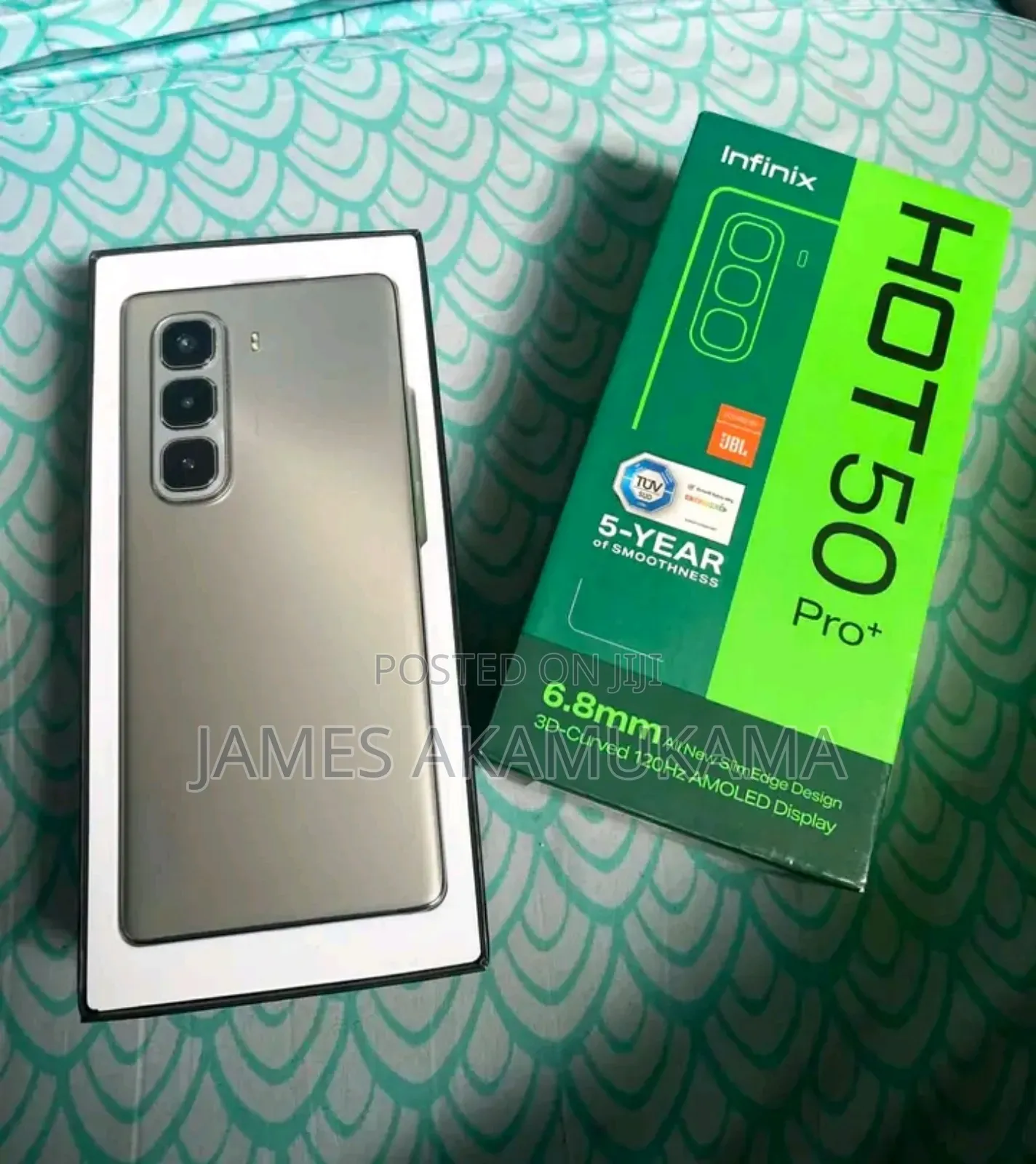 New Infinix Hot 50 Pro+ 4G 256 GB Rose Gold