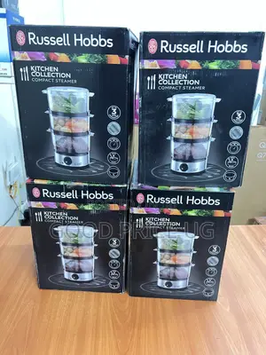 Russell Hobbs Kitchen Collection Compact Steamer 3-Tier Food Steamer