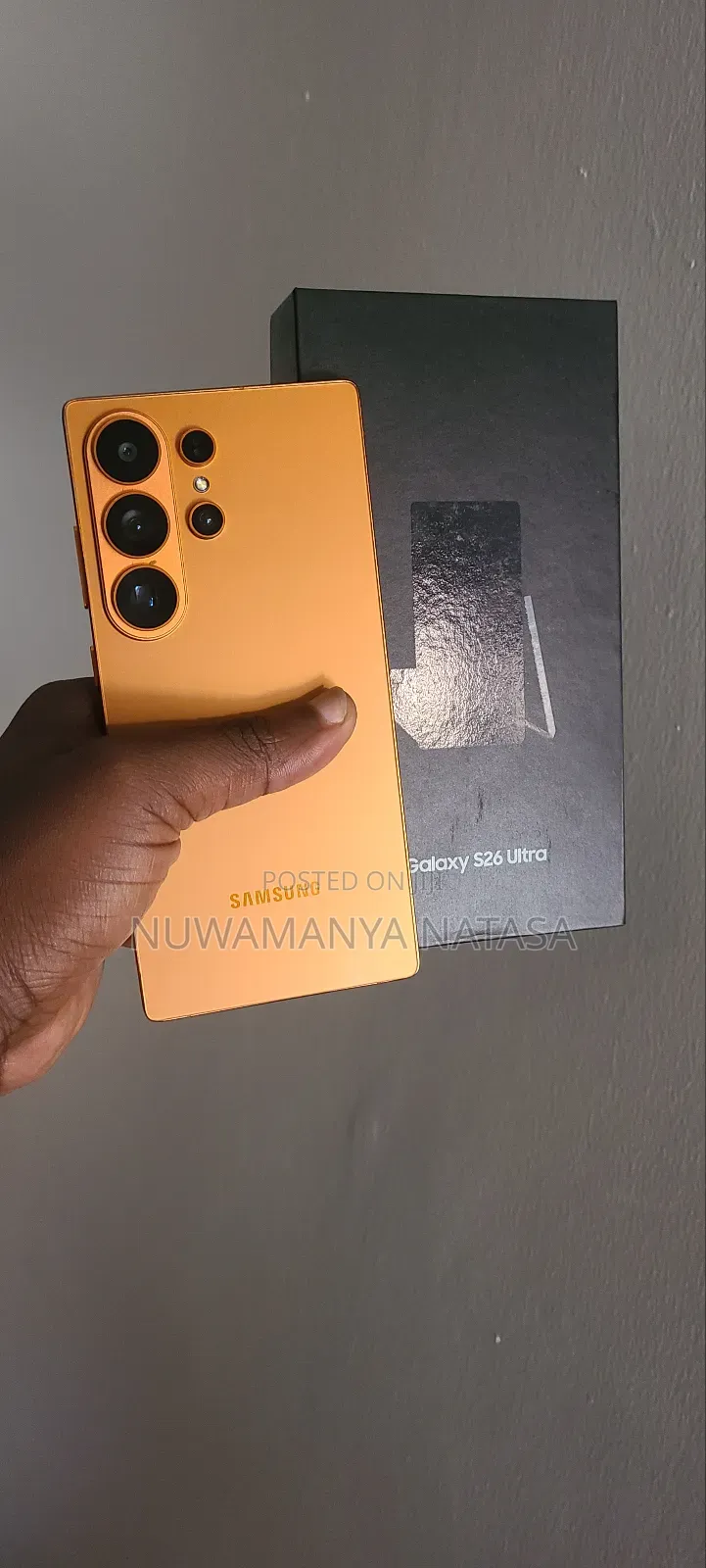 Samsung Galaxy S26 Ultra 5G 1 TB Yellow