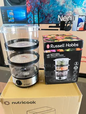 Russell Hobbs Kitchen Collection Compact Steamer 3-Tier Food Steamer
