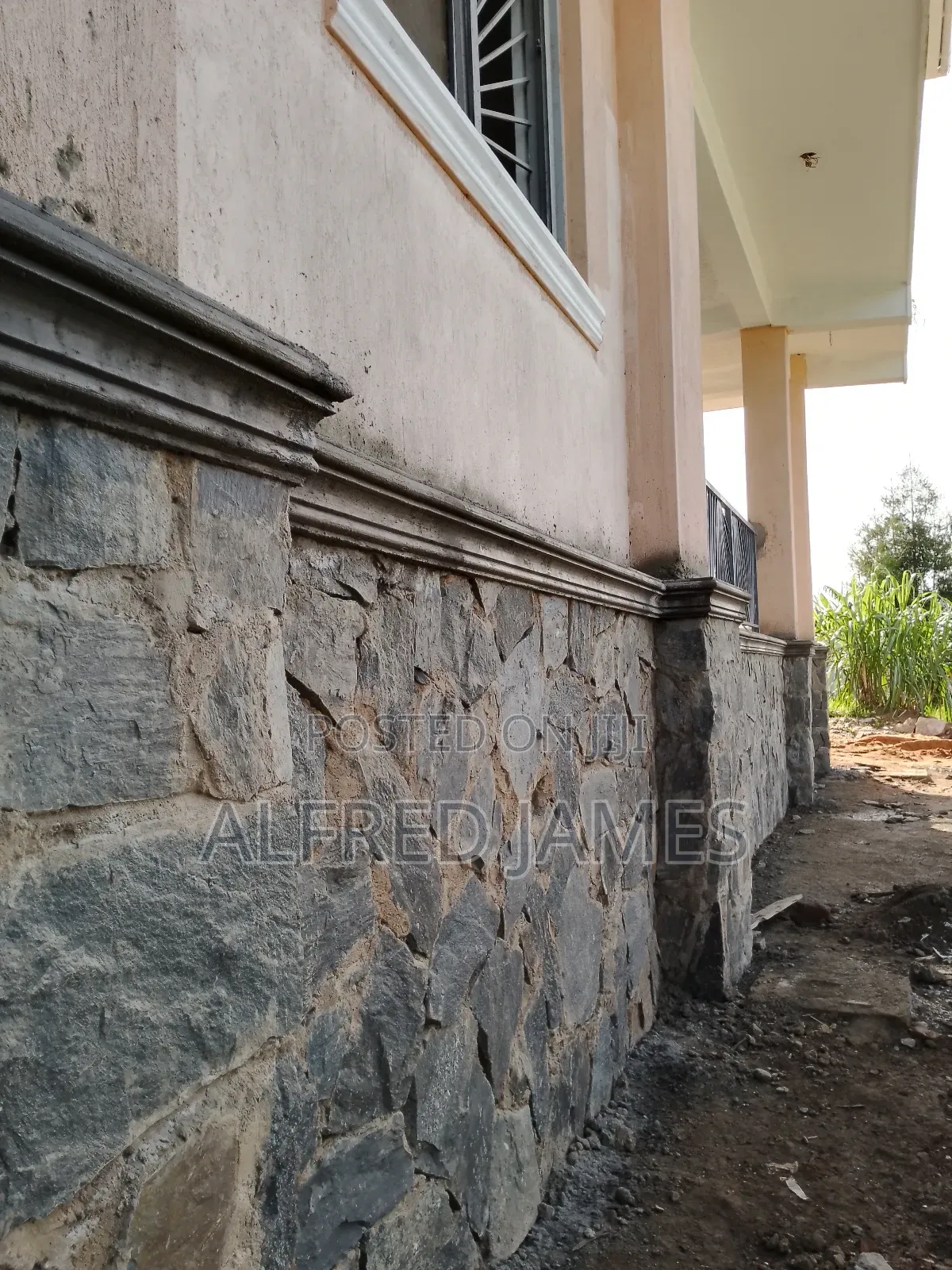 Black Slate Finishing Irregular Shape