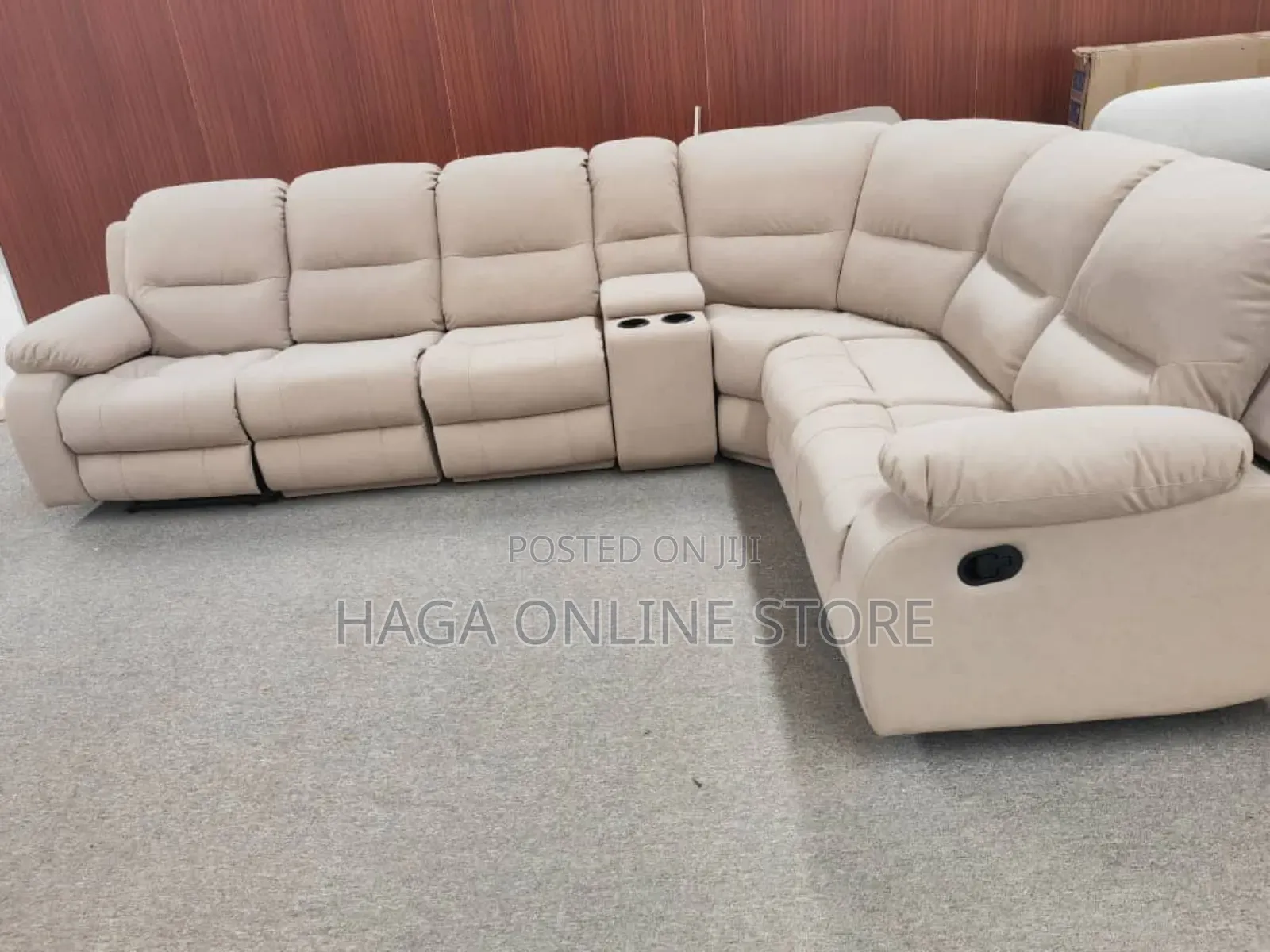 Corner Recliner Leather Sofa