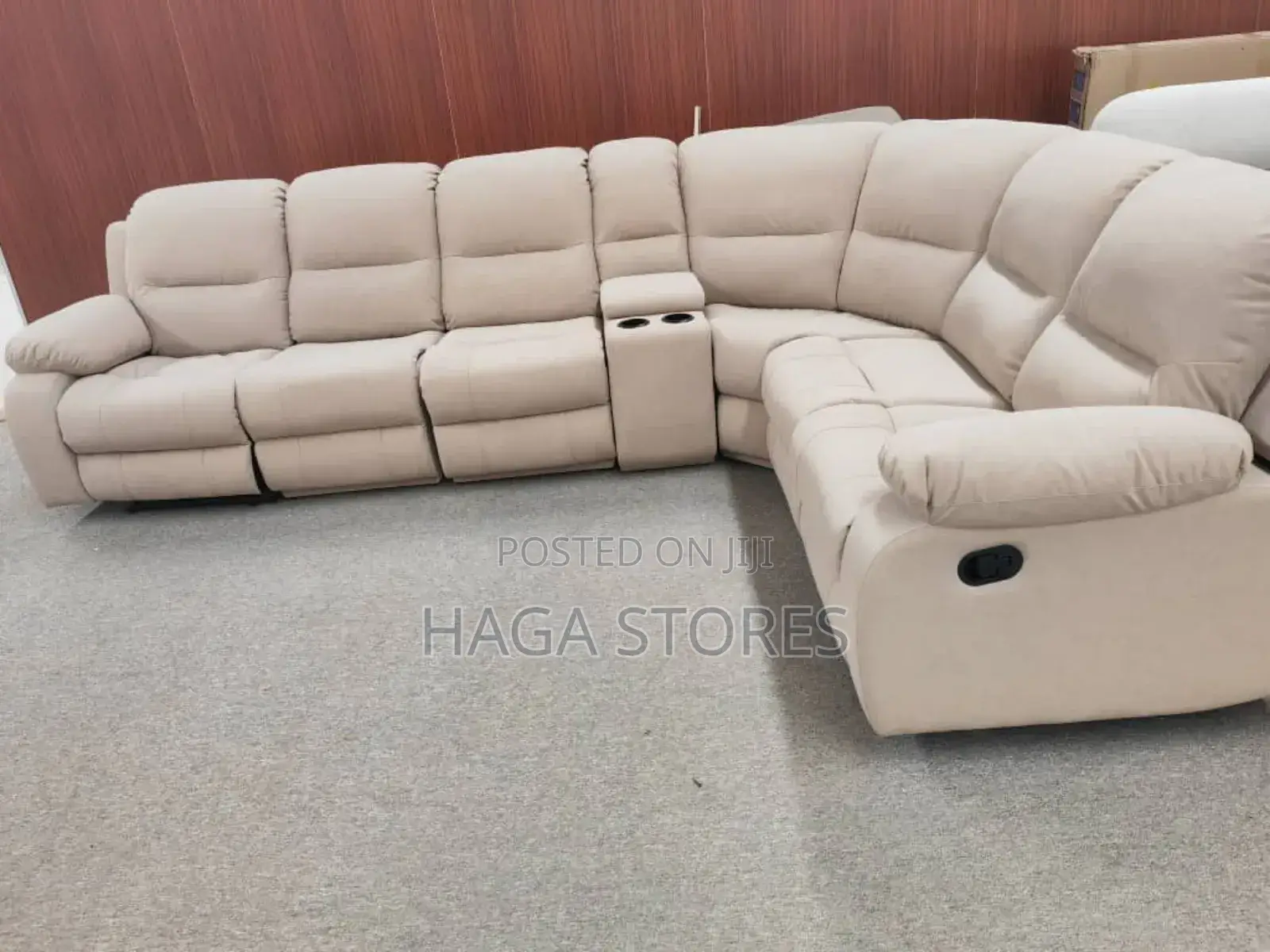 Corner Recliner Leather Sofa