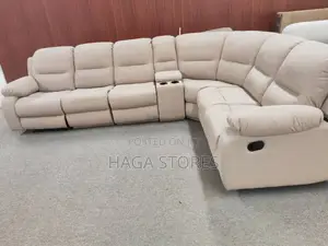 Corner Recliner Leather Sofa