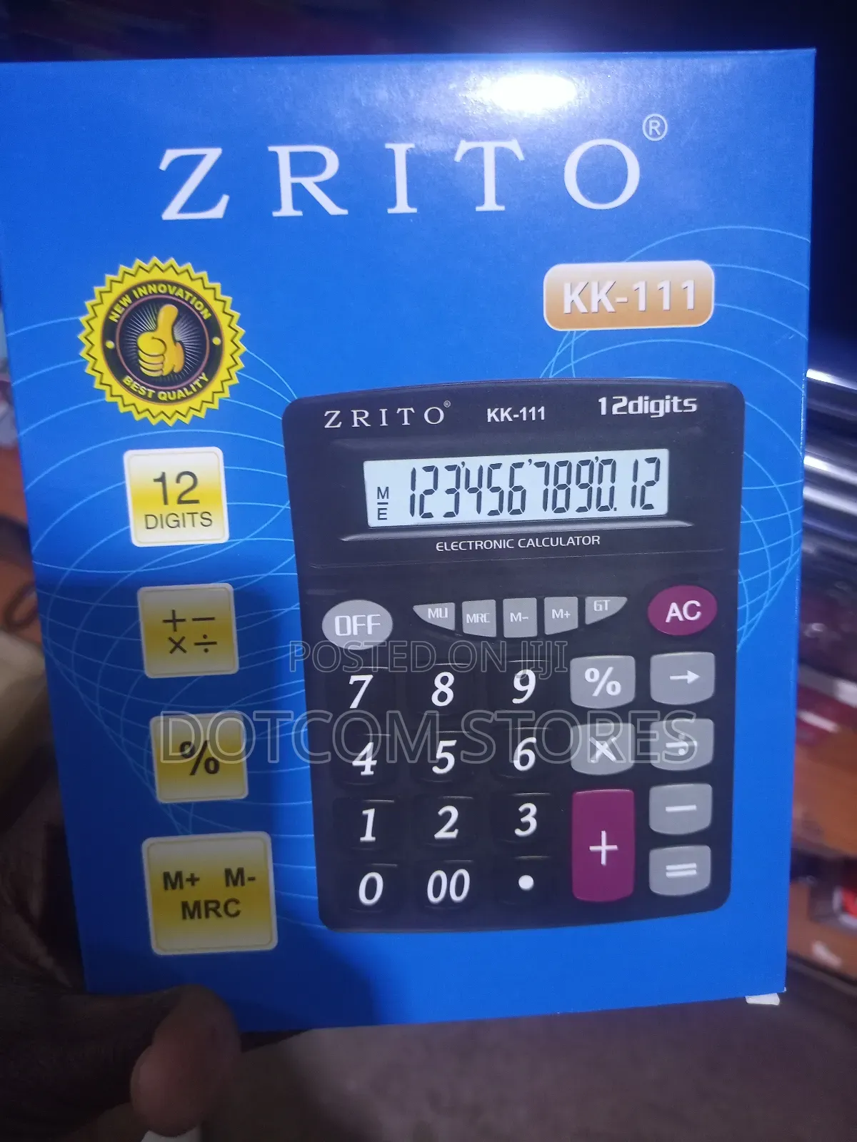 Zrito Kk-111 Electronic Calculator,