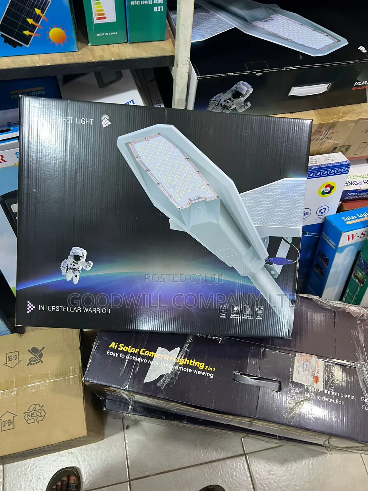 200w W-Star Solar Street Light With Separate Solar Panel