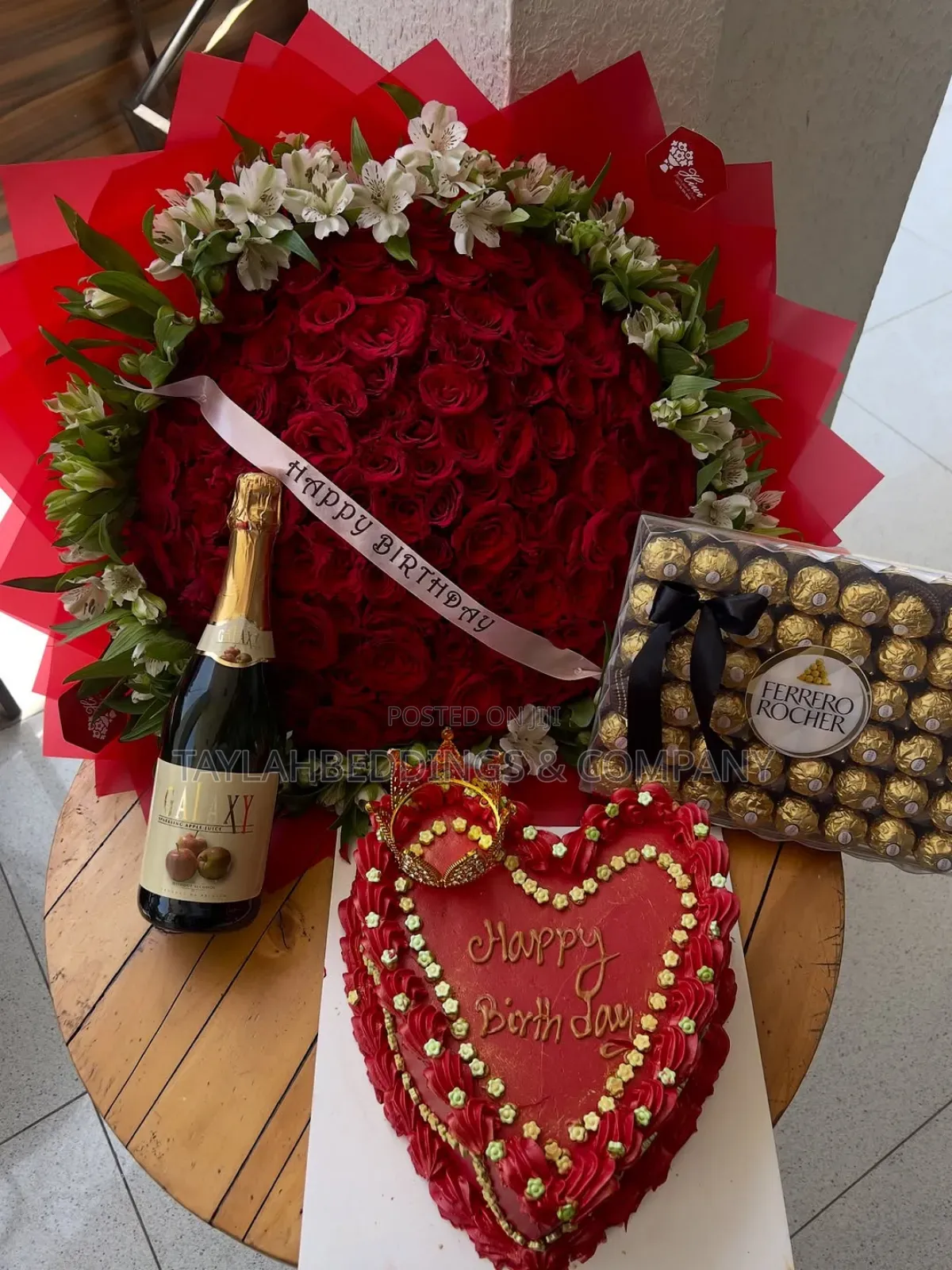 Happy Birthday Galaxy Bouquet Combo