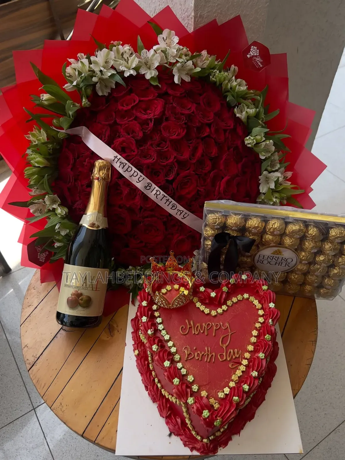 Happy Birthday Galaxy Bouquet Combo