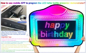 Vip Bottle Service Sign,Led Club Bottle Presenter