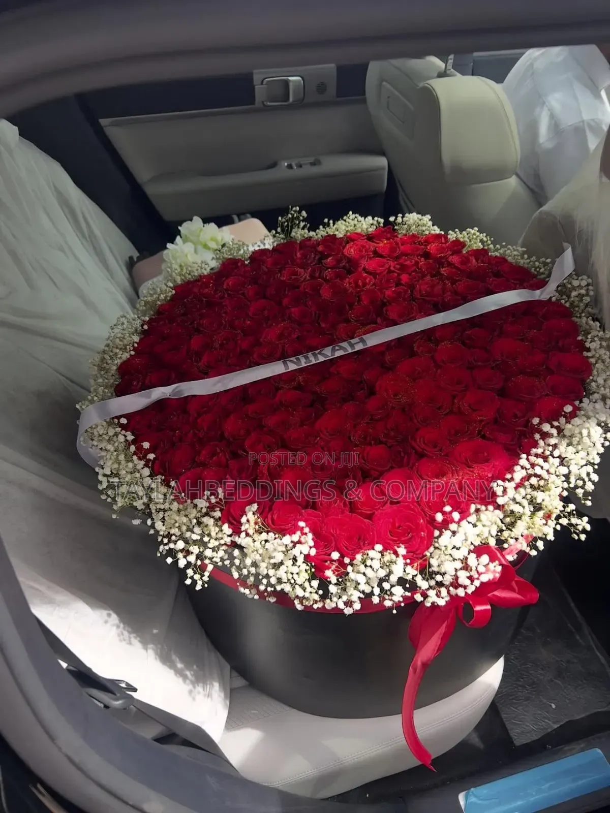 Natural Red Rose Bouquet