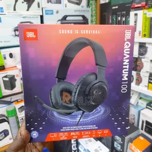 JBL Quantum 100 Wired Headphones With Mic