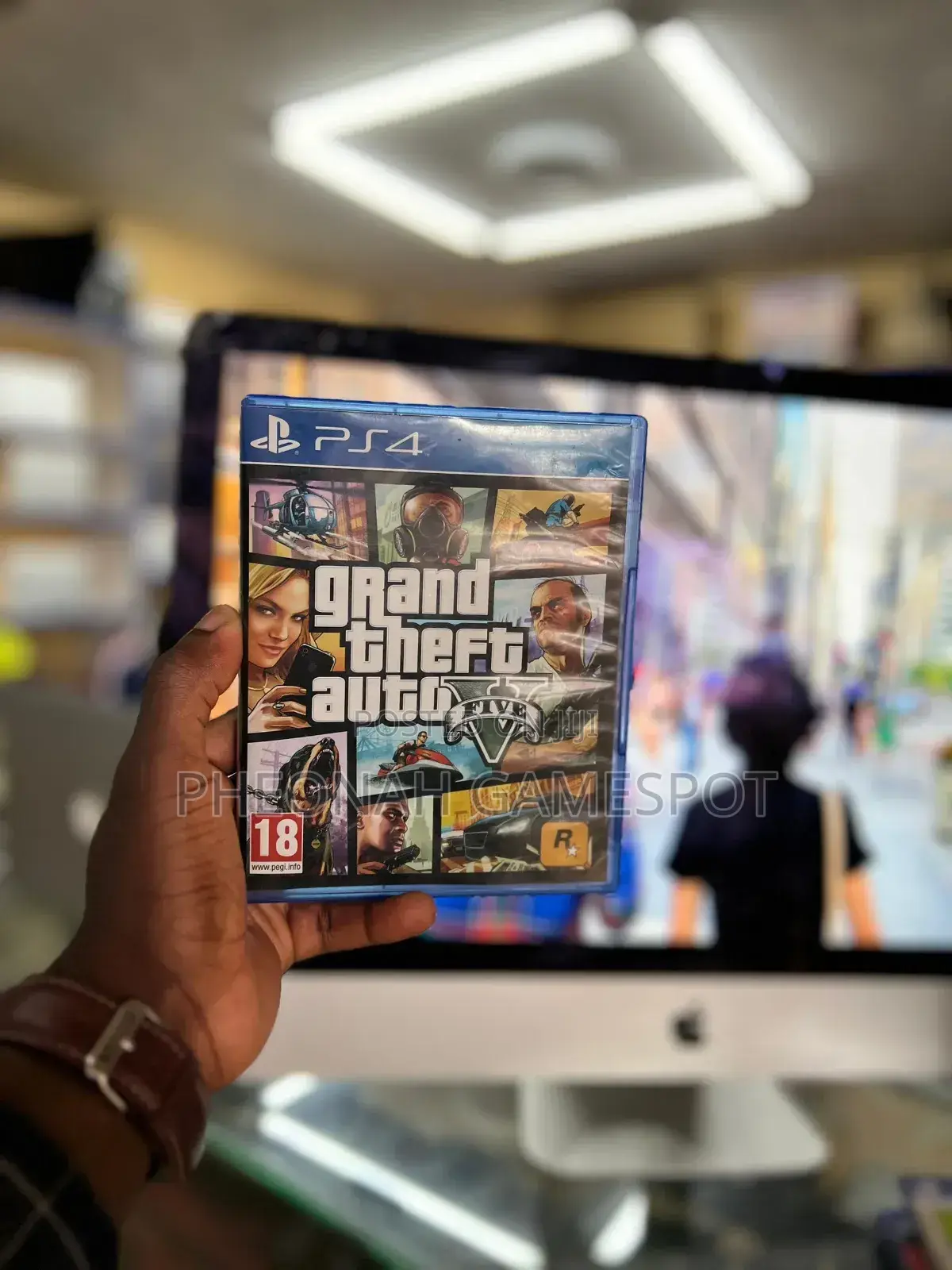Gta 5 Game Cd for Ps4: This Game Is More Chaotic Than Bwaise.