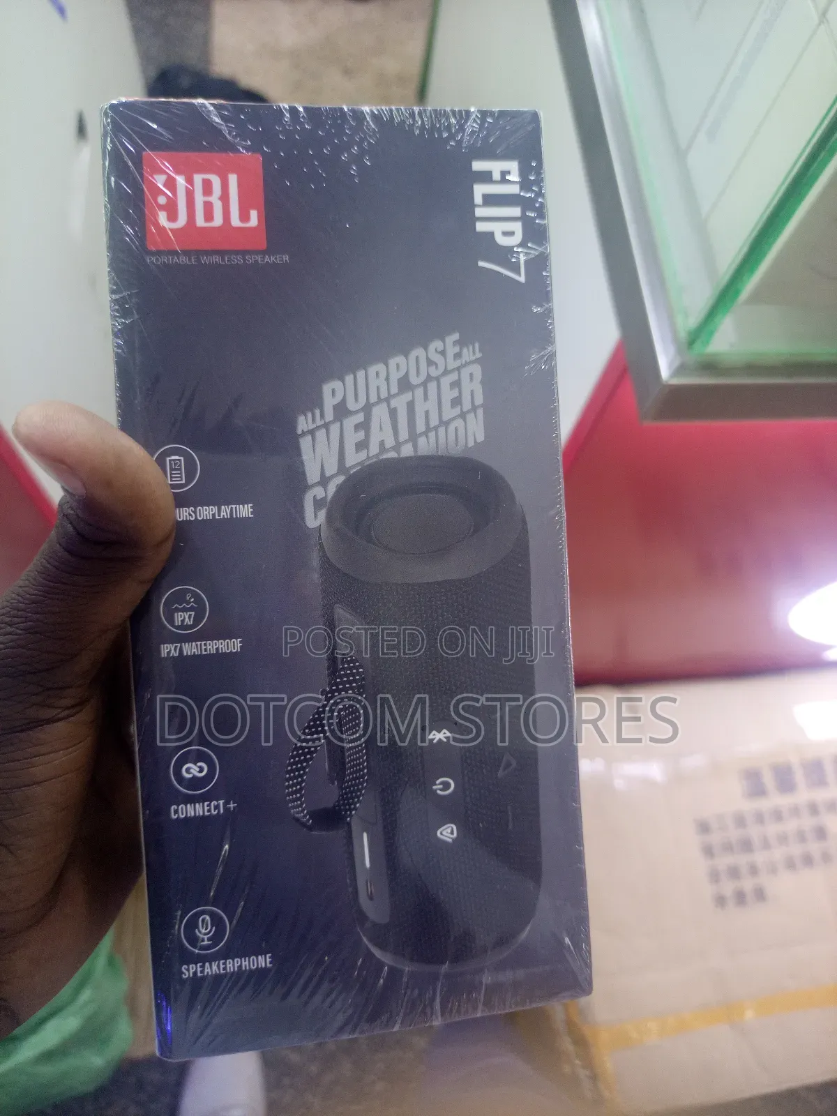 JBL Flip 7 Portable Bluetooth Speaker.
