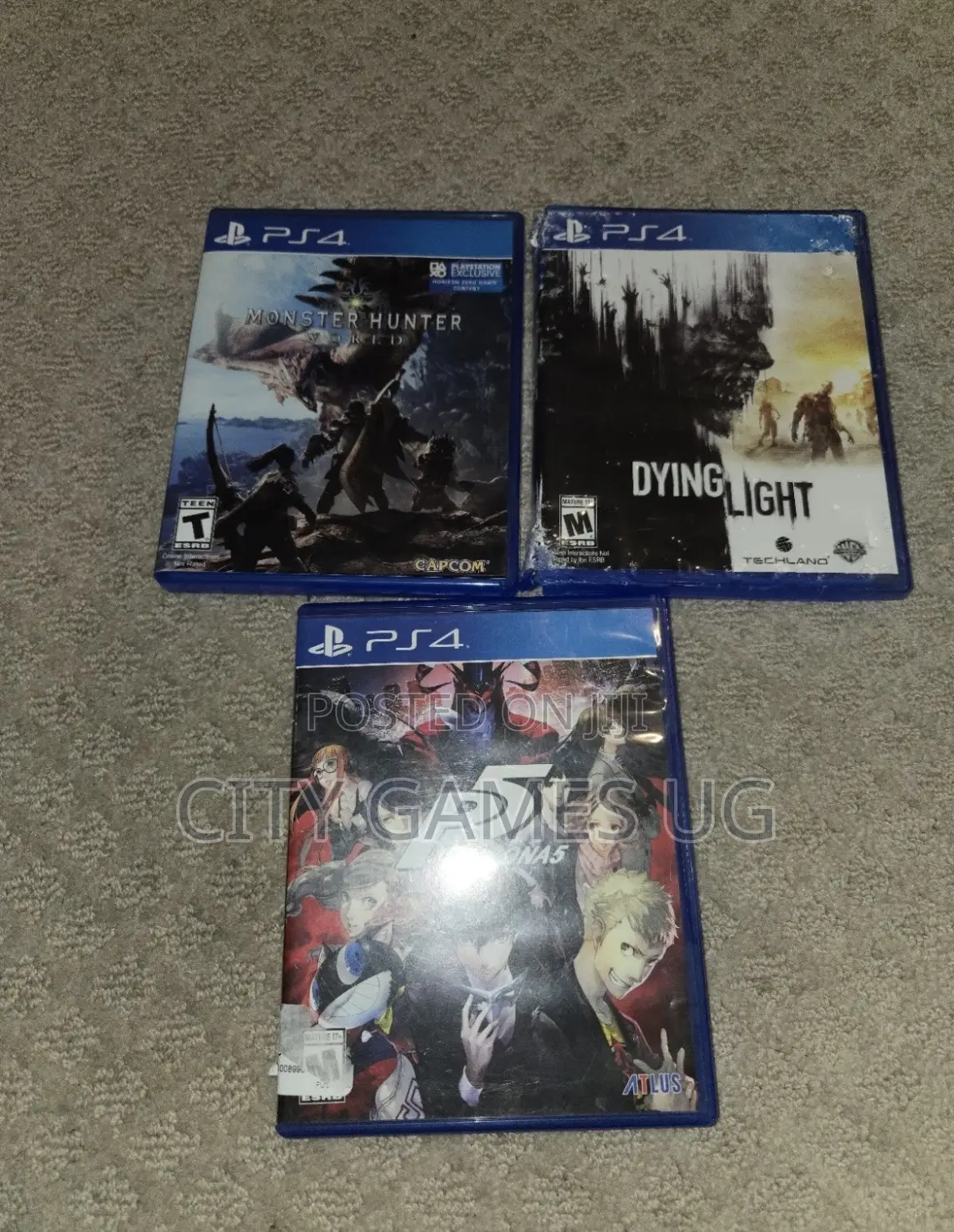 Sony Playstation 4 Slim Gaming Console With Controller Games