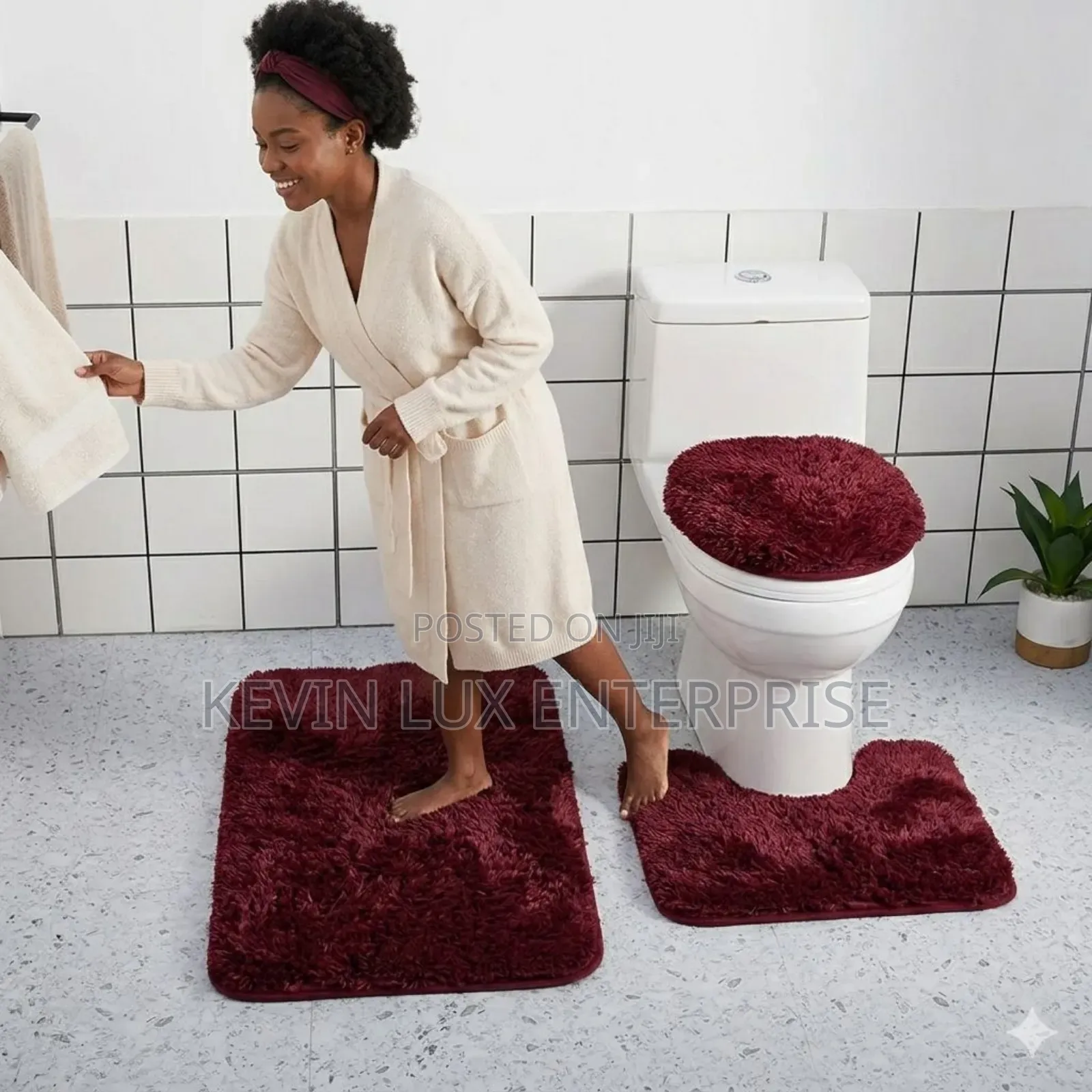 Toilet Seat Covers Set