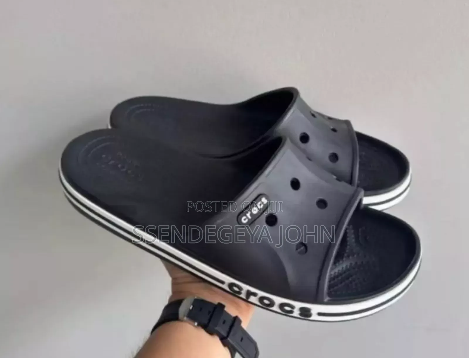 Crocs Unisex-Adult Bayaband Slide.