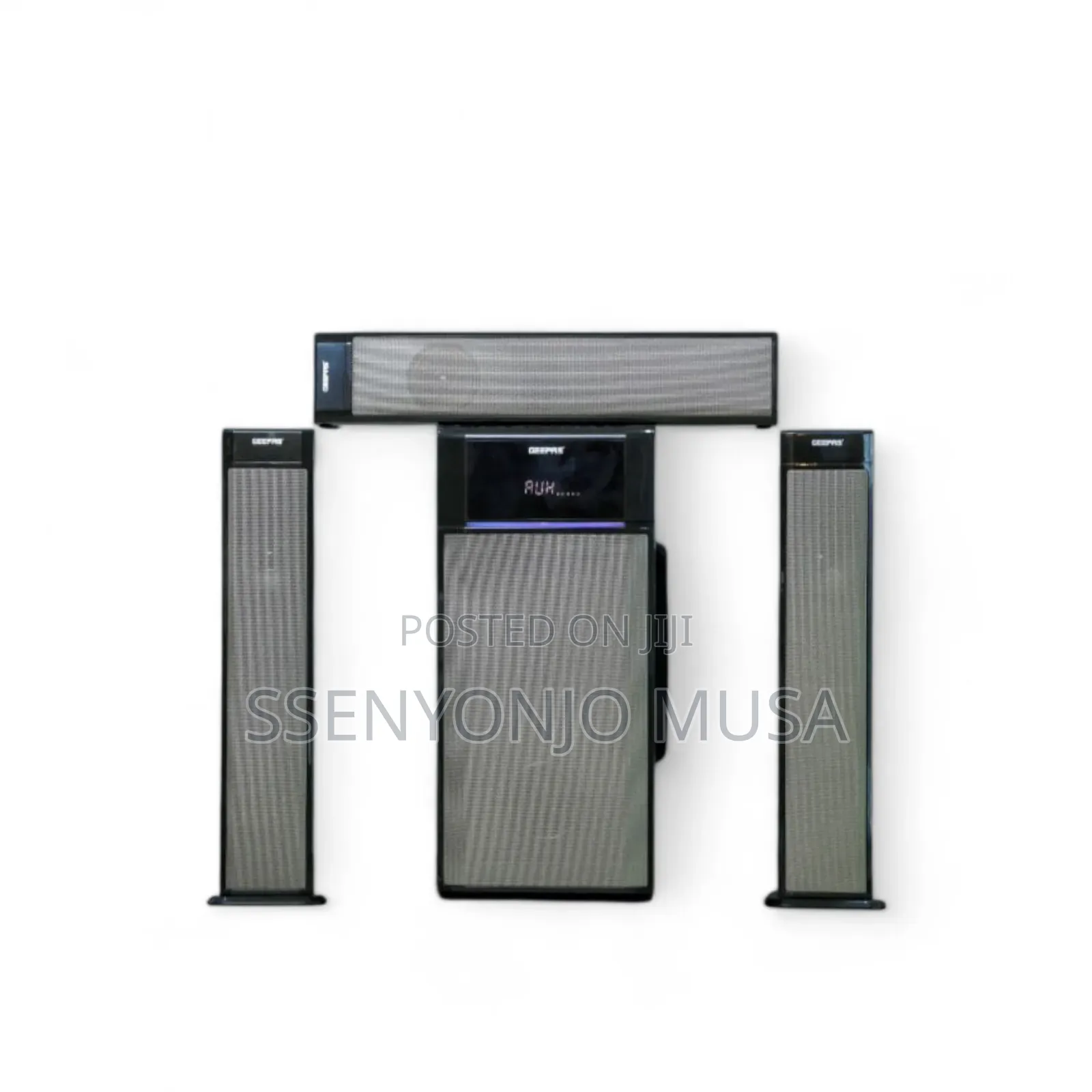 Geepas Geepas Woofer 3.1ch – Bluetooth, Usb, Fm Radio, 40000w Pmpo