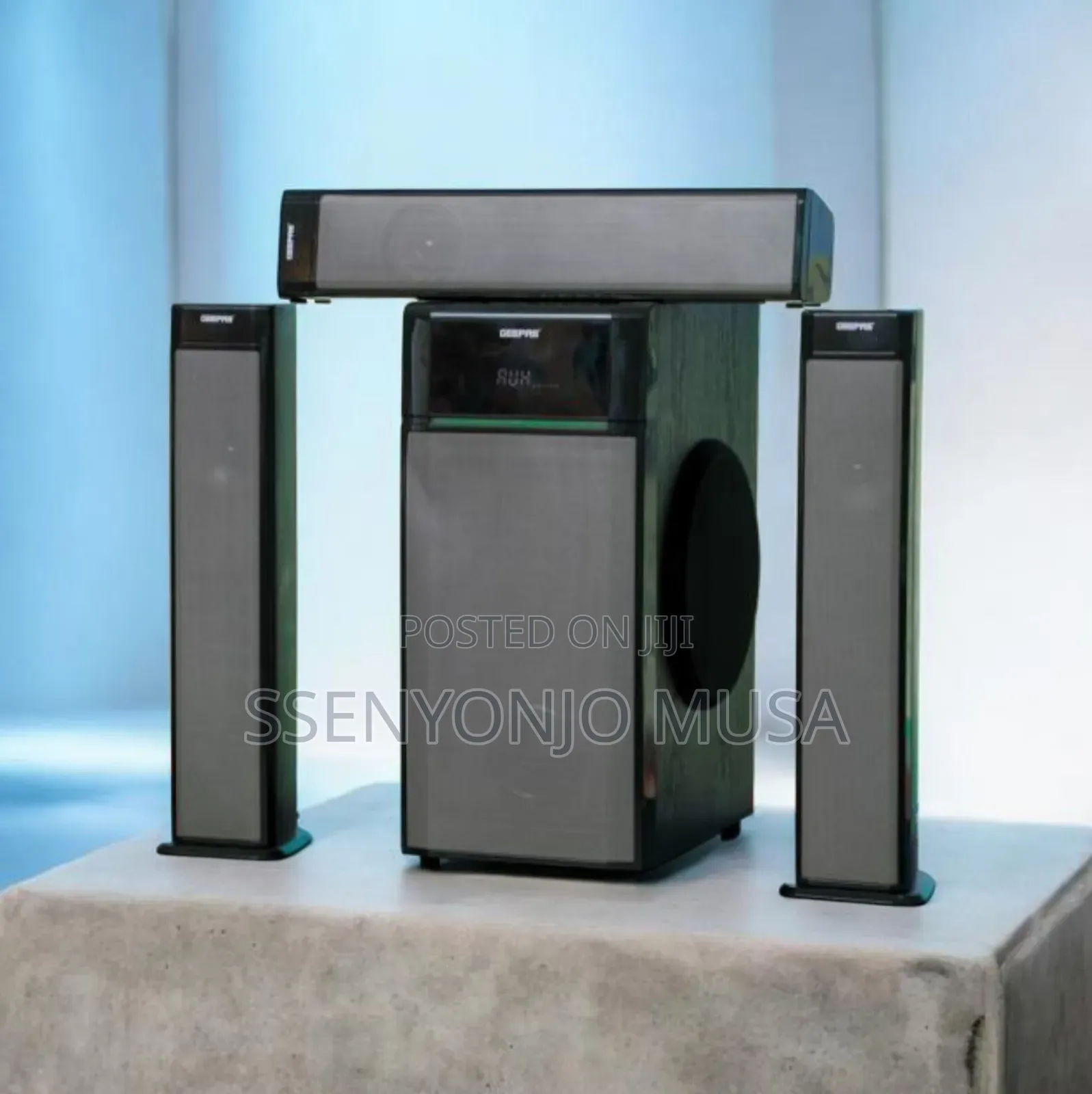 Geepas Geepas Woofer 3.1ch – Bluetooth, Usb, Fm Radio, 40000w Pmpo