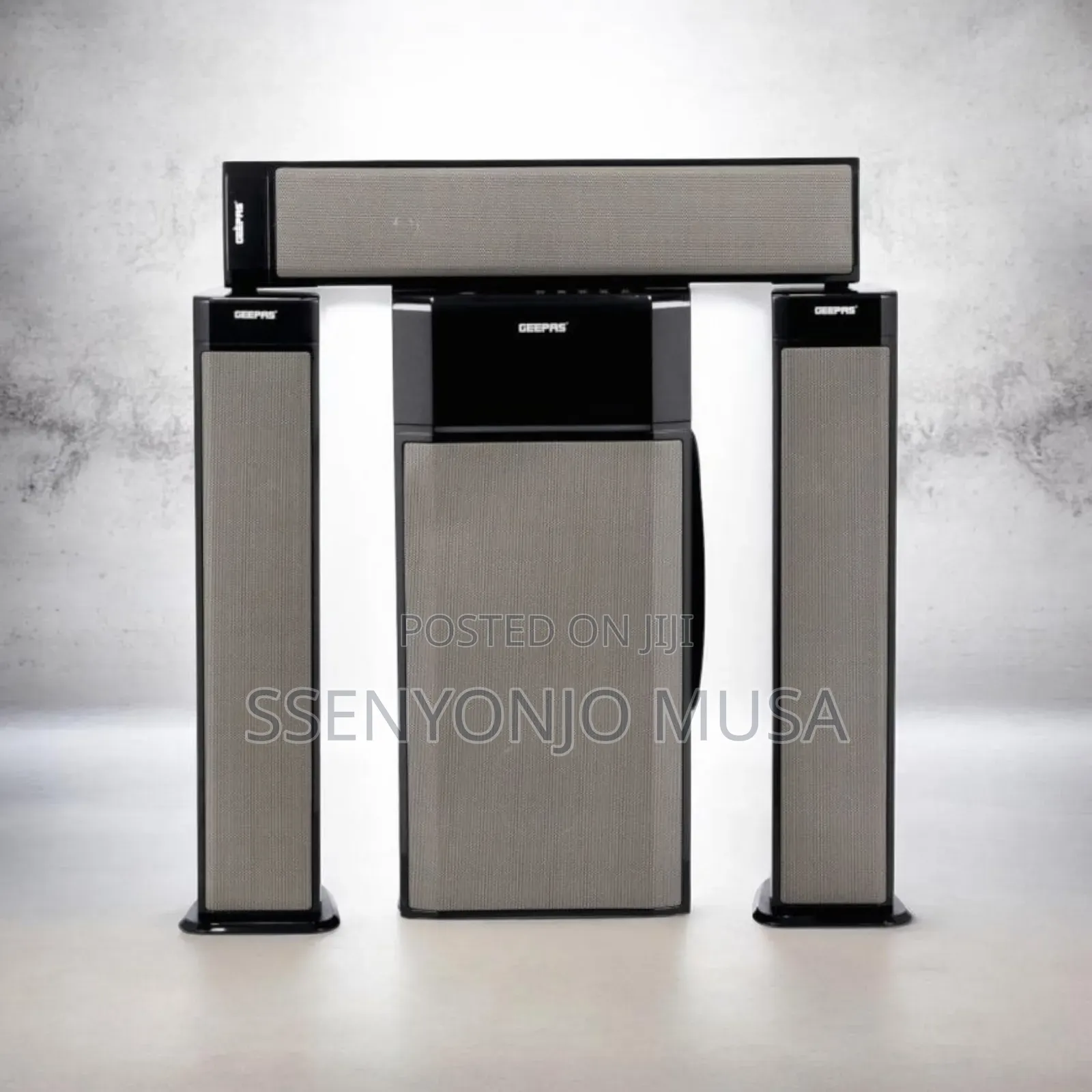 Geepas Geepas Woofer 3.1ch – Bluetooth, Usb, Fm Radio, 40000w Pmpo