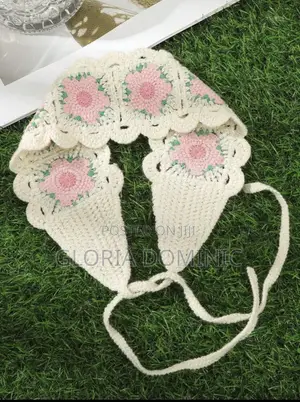 Boho Crochet Floral Headband