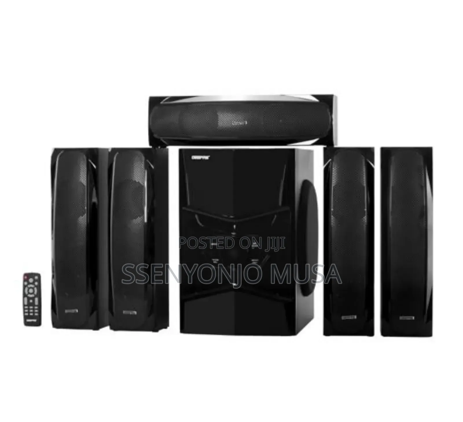Geepas 5.1ch Multimedia Woofer – Bluetooth, Usb/Sd/Fm, Karaoke, 10000w