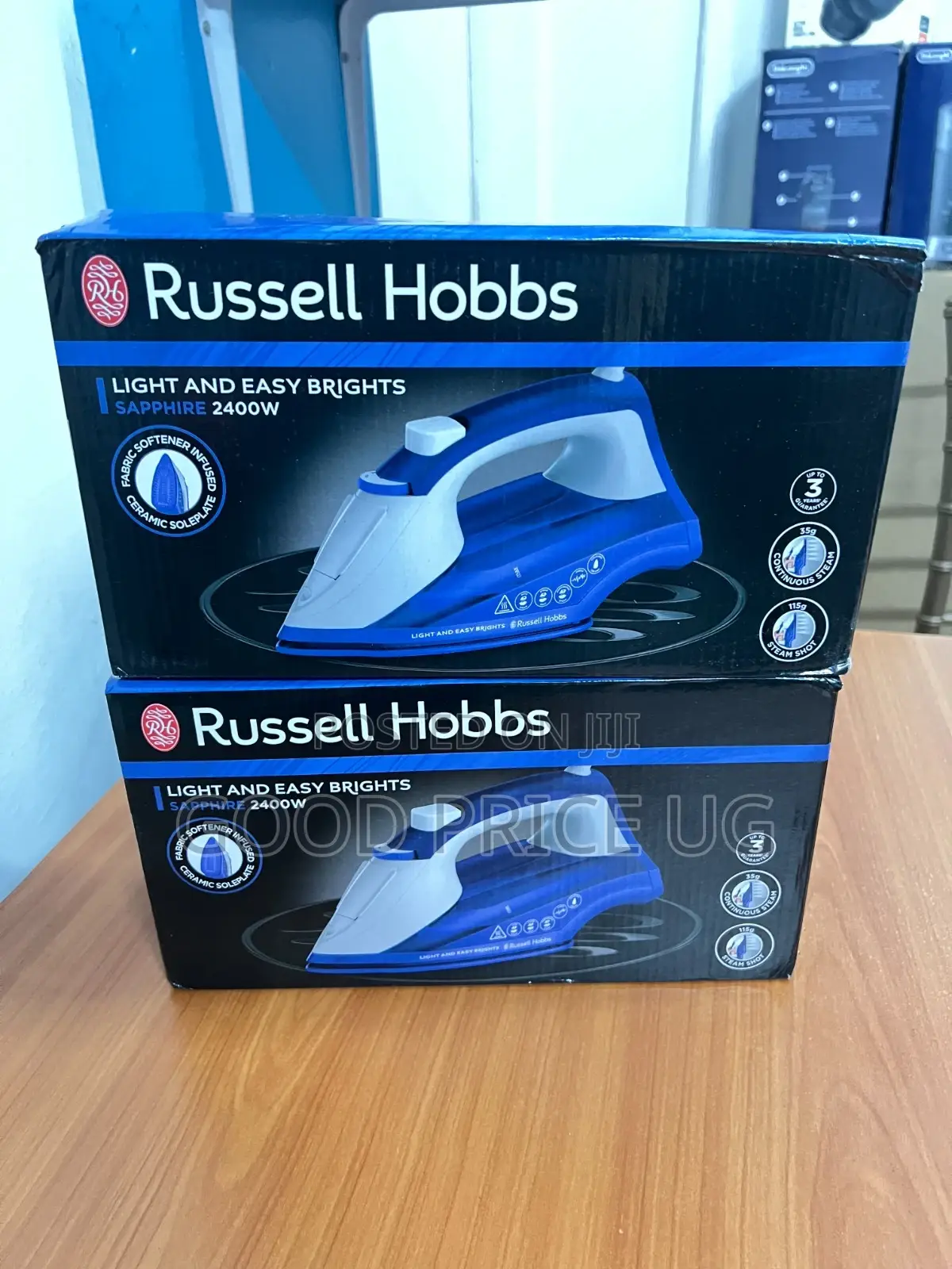 Russell Hobbs Light Easy Brights Sapphire Steam Iron