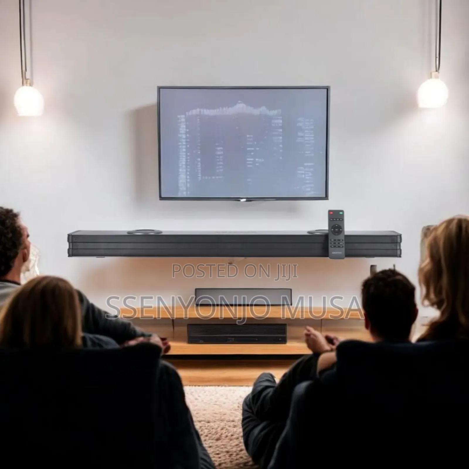 Krypton Portable Sound Bar System 2.2ch– 25w, Bluetooth, Optical, Hdmi