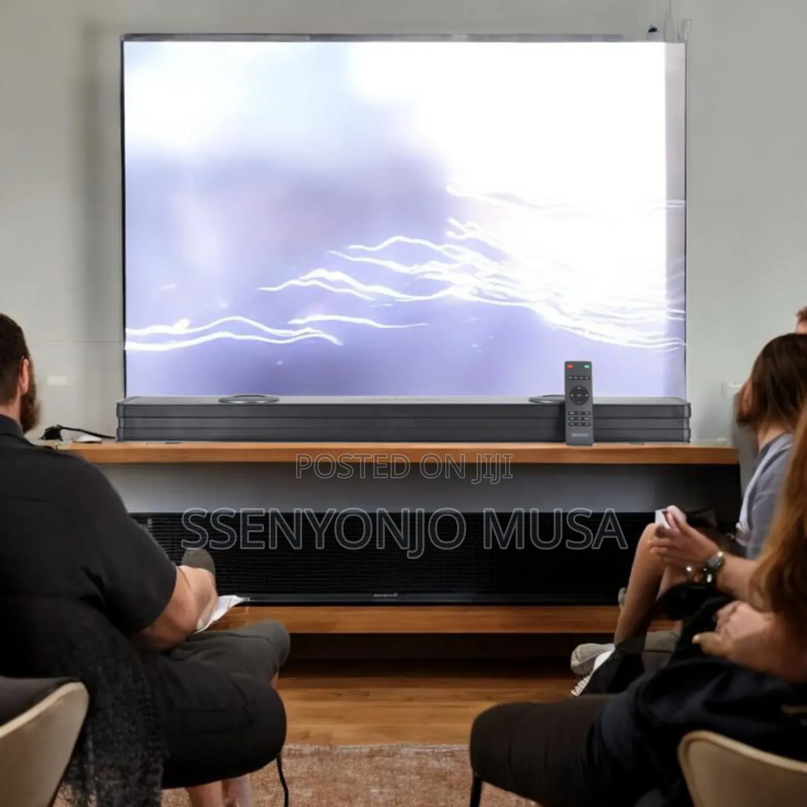 Krypton Portable Sound Bar System 2.2ch– 25w, Bluetooth, Optical, Hdmi