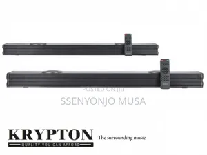 Krypton Portable Sound Bar System 2.2ch– 25w, Bluetooth, Optical, Hdmi